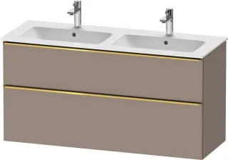 Duravit D-Neo Waschtischunterbau wandhängend Basalt Matt 1280x462x625 mm - DE4365034430000 DE4365034430000