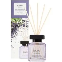 IPURO Raumduft Lavender Touch, 100 ml, Glasflakon mit Rattan-Holzstäbchen