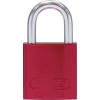 ABUS Vorhängeschloss 72LL/40 rot, Zur Anbringung an Brücken oder Zäunen als Zeichen für die Liebe!