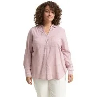 TOM TAILOR PLUS Shirtbluse TTP Blouse mit aufgesetzten Brusttaschen