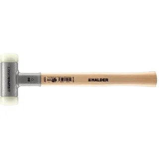 HALDER SUPERCRAFT - Schonhammer rückschlagfrei mit Hickorystiel, Nylon - 3366.040