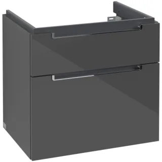 Villeroy & Boch Subway 2.0 Unterschrank A91010FP 63,7 x 59 x 45,4 cm, Griffe chrom
