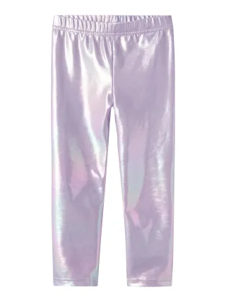NAME IT - NMFREBEKKAS LEGGING silver - Gr. - 98