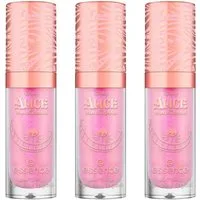Essence Lipgloss Disney Alice in Wonderland plumping high-shine lipgloss, 3-tlg.