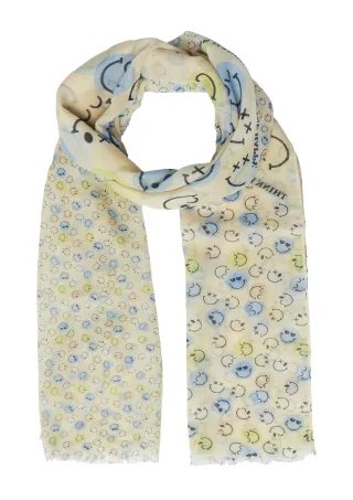 s.Oliver - Tuch blau/mehrfarbig - Gr. - ONESIZE