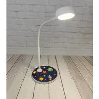 niermann Nachttischlampe Tischleuchte Weltall, Kinderlampe, Hochwertige Tisch-Leseleuchte, Kinderzimmer