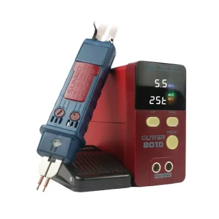 GLITTER 801D 220V 12KW Spot Welder High Power Energy Storage Capacitor Spot Welder 18650 Battery Pack Welding Machine EU
