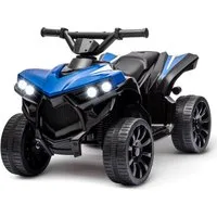 GarveeMore Elektro-Kinderauto 6V Elektrisches Quad Für Kinder, Elektroauto Kinder ATV Mit Musik, USB-Anschluss, Hupe, LED-Scheinwerfer