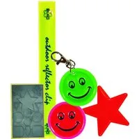 Elro Reflektorband Elro CP5SET 5 Teilig Reflektorstreifen-Set, Kindersicherheit, (5 St)