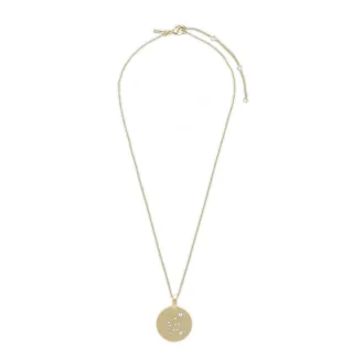 pilgrim - Sternzeichen-Halskette: Wassermann gold - Gr. - OS