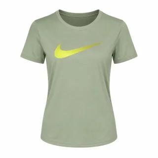 Nike One Dri-fit Swoosh Grünes T-shirt