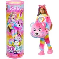 Barbie Anziehpuppe Barbie Cutie Reveal Glücksbärchis Serie 2 Mit 10 Überraschungen
