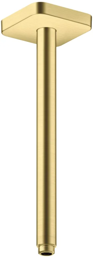 Hansgrohe Decken-Anschlussstück Axor DN15 300mm softsquare, brushed brass, 26966950 26966950
