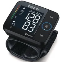 BEURER Handgelenk-Blutdruckmessgerät BC 54 mit farbigem Risikoindikator und Arrhythmie-Erkennung, Inkl. Aufbewahrungsbox und Blutdruckpass zur Dokumentation der Werte