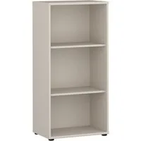 FORTE Regal Tempra, Mehrzweckregal schmal, Höhe 111,1cm, 2 Ablageböden, Breite 54 cm