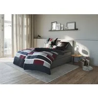 OTTO home Bettwäsche Etienne in Gr. 135x200 oder 155x220 cm, Linon, 2 teilig, Bettwäsche aus Baumwolle mit Streifen, Marke H.I.S by OTTO home