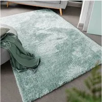 LUXOR living Hochflor-Teppich Gela, rechteckig, Höhe: 45 mm, Uni Farben, weich und flauschig, ideal im Wohnzimmer & Schlafzimmer