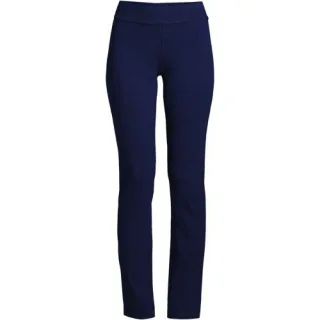 Slim Fit Starfish Jersey-Freizeithose, Damen,  Grau, Elasthan/Baumwoll-Mischung, by Lands' End
