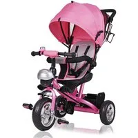 Spielwerk Dreirad-Kinderwagen, Dach Sicherheitsgurt Schubstange verstellbare Fußablage