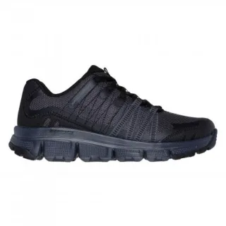 Skechers - "Hotmelt" Sneaker für Damen, Zum Schnüren (Holzkohle/Schwarz)