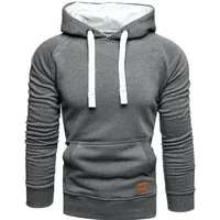 Amaci&Sons Kapuzenpullover LANSING Kapuzenpullover Herren Basic Kontrast Sweatjacke Pullover Hoodie Sweatshirt