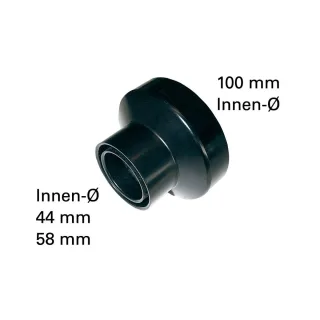 Metabo Absaugadapter für Stutzen ø 100 mm, 44mm, 58mm - 0910031260