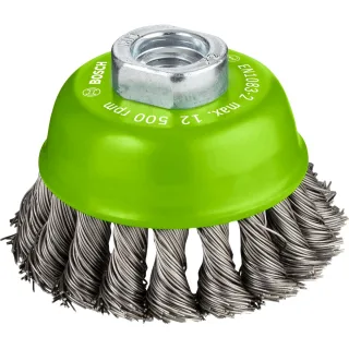Bosch PRO Topfbürste, Edelstahl, gezopfter Draht - 2608622060