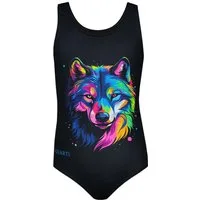 Aquarti Badeanzug Aquarti Mädchen Badeanzug mit Ringerrücken Print