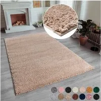 OTTO home Hochflor-Teppich Viva Shaggy, in Standard- und Premium-Qualität, 30 mm oder 45 mm Höhe, rechteckig, Uni Farben, einfarbig, weich, kuschelig, Läufer, Kundenliebling