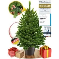 ArtiTree Künstlicher Weihnachtsbaum Künstliche Nordfichte im Topf – Weihnachtsbaum naturgetreu
