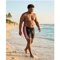 Luvanni Boxer-Badehose Badehose Herren Boxerbadehose in großen Größen Plus Übergrößen Schwimmhose Männer Shorts Hose Boxerbadehose