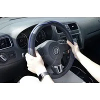 Cartrend Lenkradbezug Cartrend Lenkradhülle Performance blau