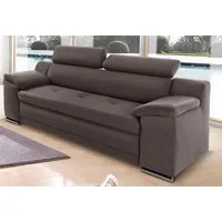 sit&more 3-Sitzer Andiamo, inklusive Kopfteilverstellung