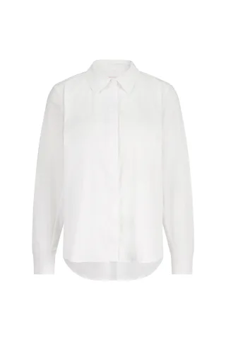 Studio Anneloes - Bobby poplin blouse white - Gr. - M