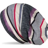 styleBREAKER Beanie Feinstrick Beanie Mütze Streifen (1-St)