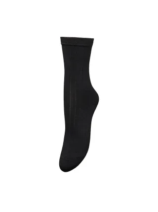 beck söndergaard - Gerippte Glitzersocken schwarz - Gr. - 41