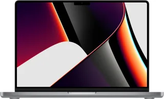 Apple MacBook Pro (2021) [142" Apple M1 Pro 10 Core 16GB RAM 1TB SSD Apple 16 Core macOS] spacegrau