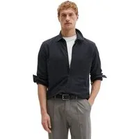 Marc O'Polo Blusenshirt im strukturierten Karo-Jacquard