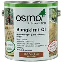 Osmo Holzöl OSMO 006 Bangkirai Öl Naturgetönt 2,5 Ltr