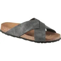Man's World Pantolette Sommerschuh, Strandschuh, Hausschuh mit Fußbett