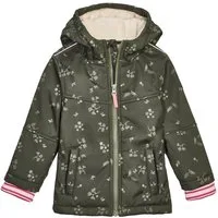 first instinct by killtec Softshelljacke FIOW 53 MNS SFTSHLL JCKT Softshelljacke: floral, wind- und wasserabweisend, Teddy Fleece
