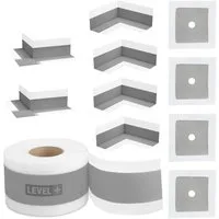 Level+ Dichtungsband Bandset Dusche Balkon Dichtband Dichtbahn Duschelement SET G7