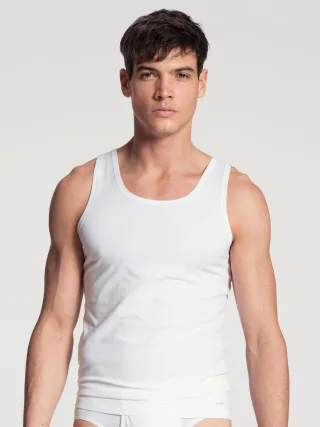 CALIDA - MEN Athletic shirt white - Gr. - XL