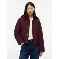 Tommy Hilfiger Steppjacke QUILTED HOOD JACKET Baumwollmischung