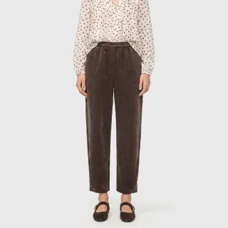 MAC - MAC JEANS - EVA 2.3, Modern fluid corduroy braun - Gr. - 40