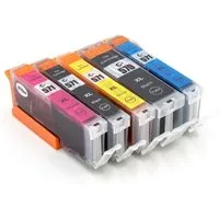 vhbw Tintenpatrone (passend für Canon Pixma MG5750, MG5751, MG5752 Drucker & Kopierer Tintenstrahldrucker)