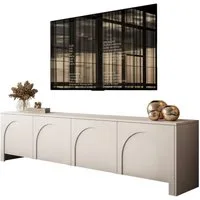 Lookway Lowboard ARIADNA mit vier Türen (1x TV-Schrank), Breite: 204 cm