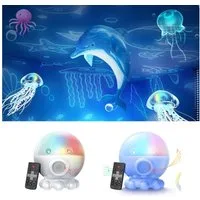 VIVIHEYDAY LED-Sternenhimmel Sternenhimmel Projektor Kinder, Rotierendes LED Sternenlicht Lampe, Nachtlicht Baby mit Timer 17 Lichteffekte Galaxy Projector, für Geburtstage und Kinderzimmer Dekoration