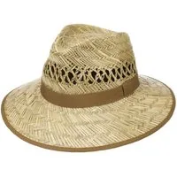 Lipodo Sonnenhut (1-St) Strohhut mit Ripsband, Made in Italy