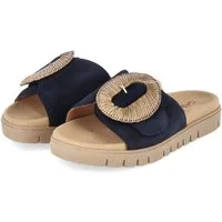 Gabor Gabor 83.742.16 Damen Rauleder blue Pantolette